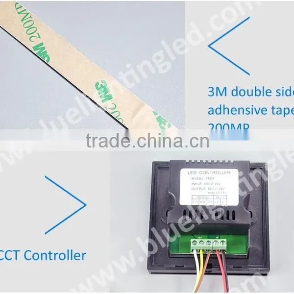 2014 Newest 12V 24V Variable CCT LED Strip Warm White/ Cool White 120leds/m Quality Choice photo-4