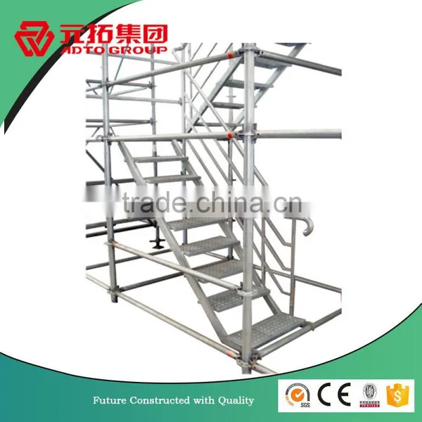 High Quality Best Price Hot Dip Galvanzied Steel Tubular Scaffolding Pipe STK500 From ADTO photo-2