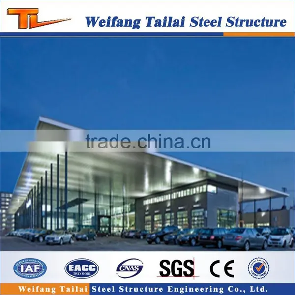 Customized Modern Design Prefabricated Steel Building photo-2