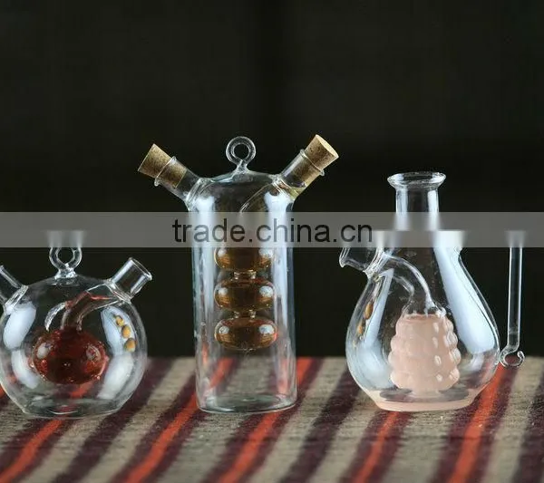 Pyrex Borosilicate Glass/glass Oil and Vinegar Bottle