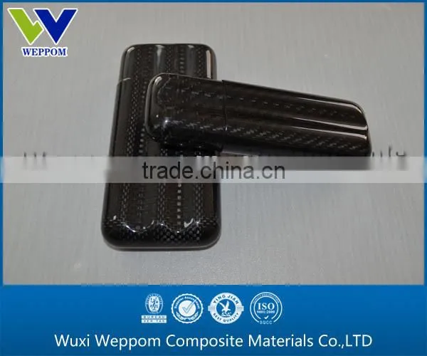 3-finger Carbon Fiber Cigar Case Made From 100%carbon Fiber Material photo-2