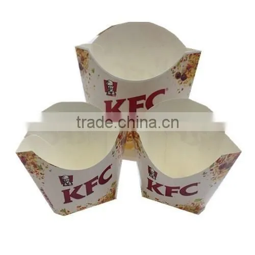 Disposable Paper French Fries Paper Boxes Wholesale