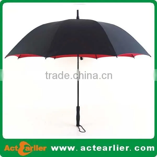 Polyester Material and Umbrellas Type Golf Umbrella photo-5