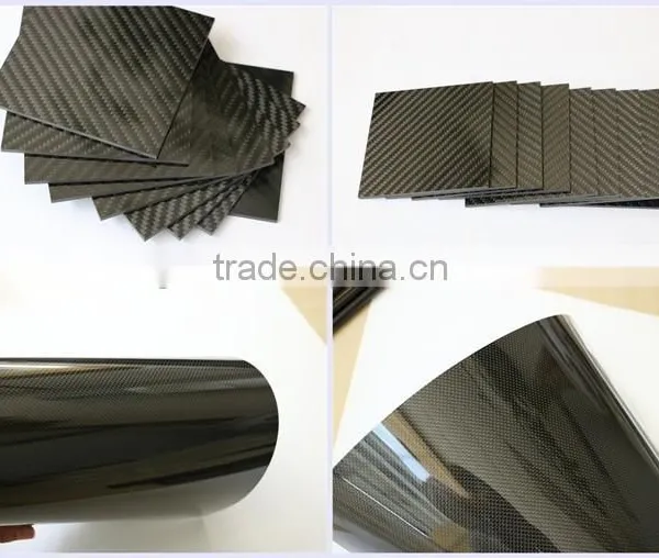 China Carbon Fiber Manufacture Twill Type High Gloss 3mm 1000x1500mm Carbon Fiber Lamination Sheet photo-3