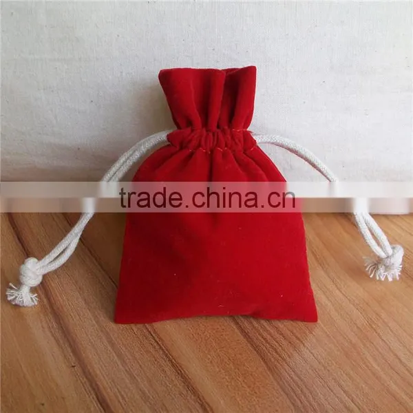 Luxury Velvet Jewellery Drawstring Wedding Party Decor Favour Pouches Bag photo-2