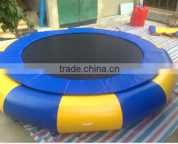 Commercial Inflatable Water Trampoline Floating on Water Inflatable Games photo-2