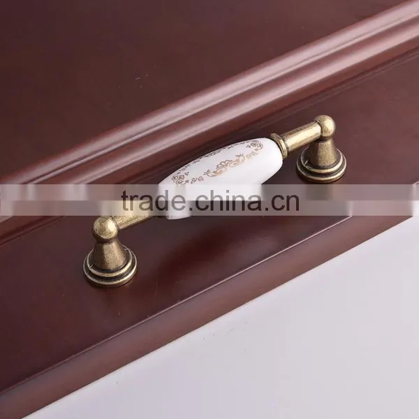 Wholesale High Quality Ceramic Handles and Knobs Kitchen Wardrobes Door Porcelain Modern Pulls Knobs photo-5