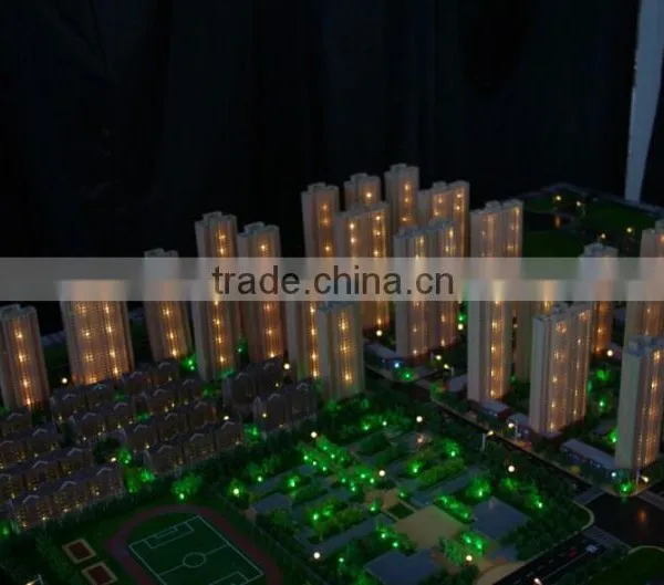 3D Maquette Apartment House Building Scale Model Making photo-2