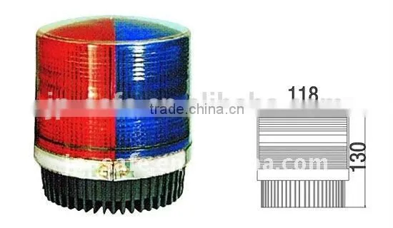 Emergency Strobe Beacon Light Blinker Flashing Lights Amber/Blue 12/24V photo-4