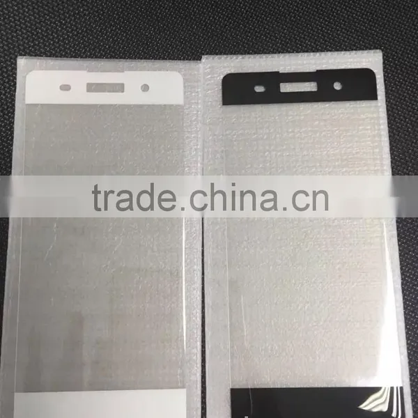 Curved Full Screen Shield Ultra Clear Premium 3D Tempered Glass Screen Protector for SONY Xperia XA Black and White photo-2
