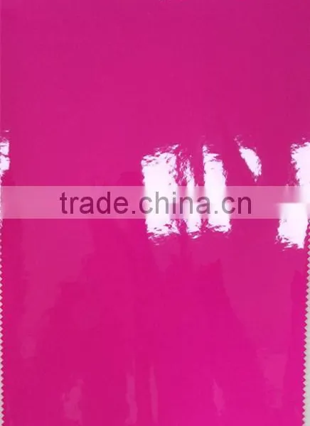 PVC MIRROR LEATHER FOR BAGS,SHOES, BELT photo-5