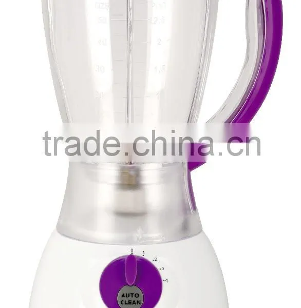 1.5Ltr 400W Kitchen 7025 Full Copper Switch Button Motor Blender Set With Plastic Jar photo-3