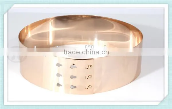 Fashion Golden Metal Mirror Belt for Sexy Lady