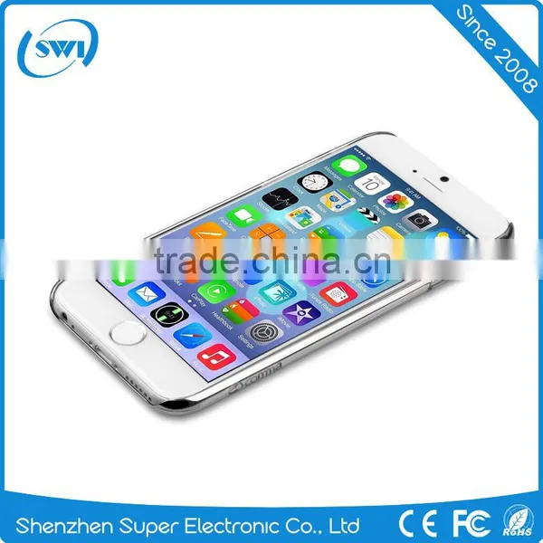 China Suppliers PC Electroplating Transparent Back Case Cover For IPhone 6 6S Plus photo-5
