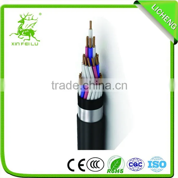 KVVP Copper PVC Insulated PVC Sheathed Braid Shielding Control Wire Cable photo-4