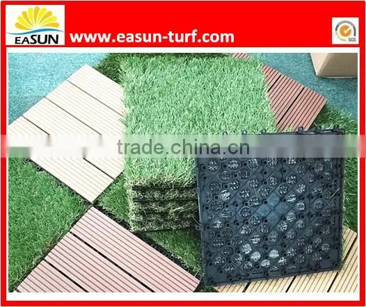 Long Life Interlocking Artificial Grass Tile photo-4