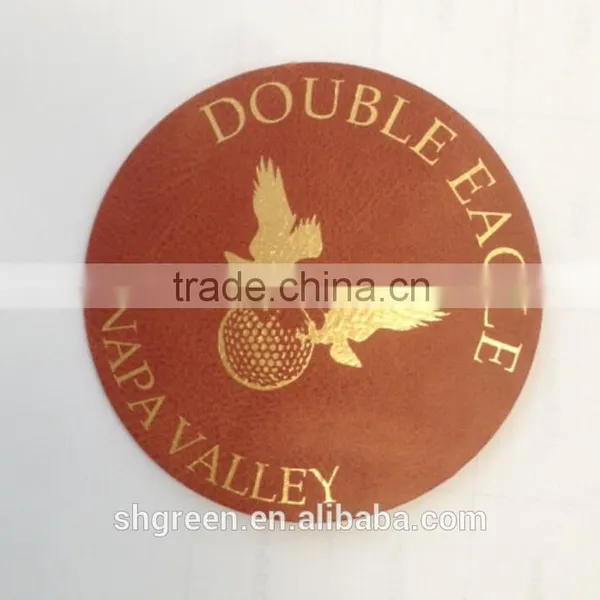 Vogue Jeans True Leather Patch With Shiny Gold Logo photo-2