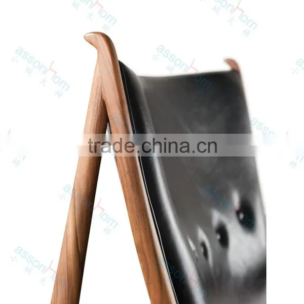 Hans Wegner Wooden Lounge Chair photo-5