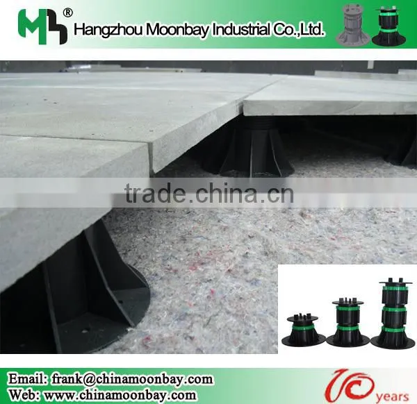 Adjustable Plastic Pedestal for Outdoor Stone and Concrete Tiles photo-3