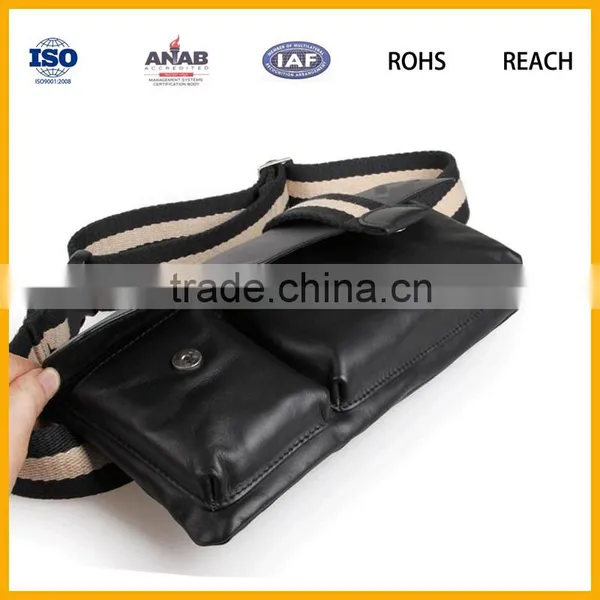2016 Trendy Bicycle Sport Running Belt PU Waist Bag Leisure Bag for Men and Women photo-6