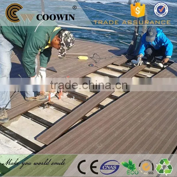 Mounted Safe Solid Exterior Wood Plastic Composite Flooring photo-2