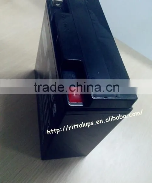 Long Life Agm Solar Storage Battery Full of Power and Low Discharge , 12v 4ah/12ah Lead Acid Battery for UPS/car/home Use photo-3
