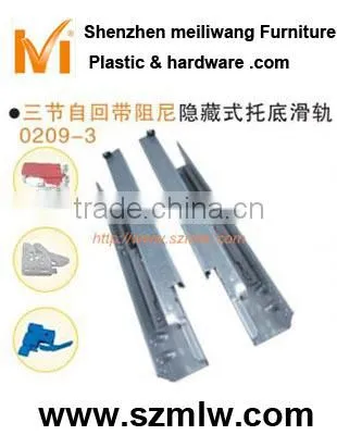 Two Rebound Hidden Underderping Slide Damping Fgv Mental Drawer Slide photo-3