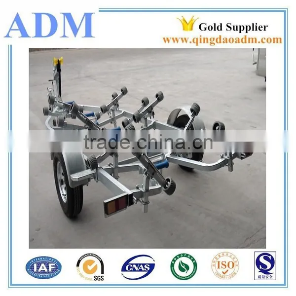 HDG Roller Boat Trailer for Inflatable Boat, Rib Boat,FRP Boat
