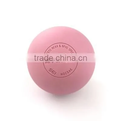 100% Customed Rubber Lacrosse Ball Meet NOCSAE Standards photo-2