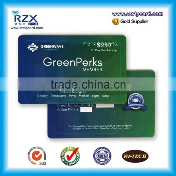 Customized Cheap Gym Membership PETG Card photo-5