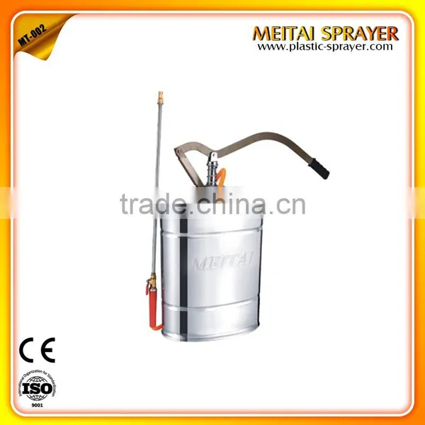16L Stainless Steel Manual Knapsack Sprayer