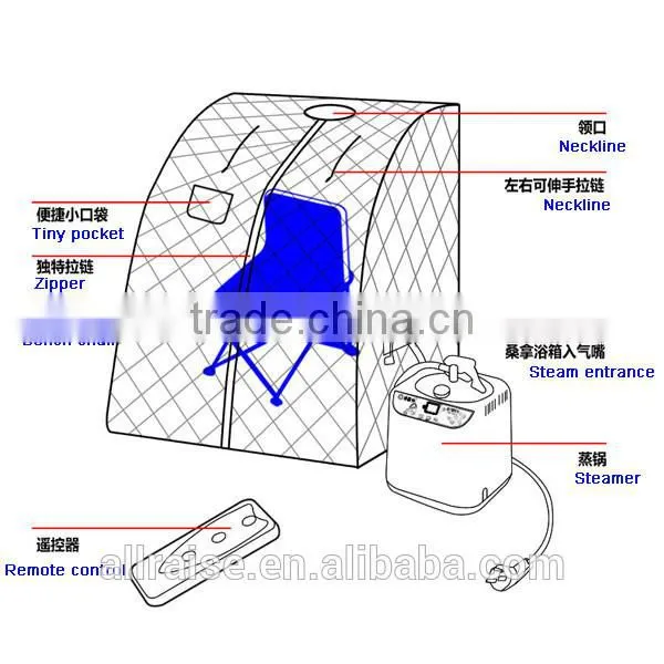 Waterprof Home Portable Steam Room photo-4