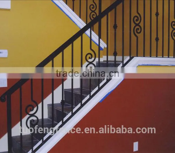 Security Wrought Iron Stair Rails From China Manufacturer photo-4