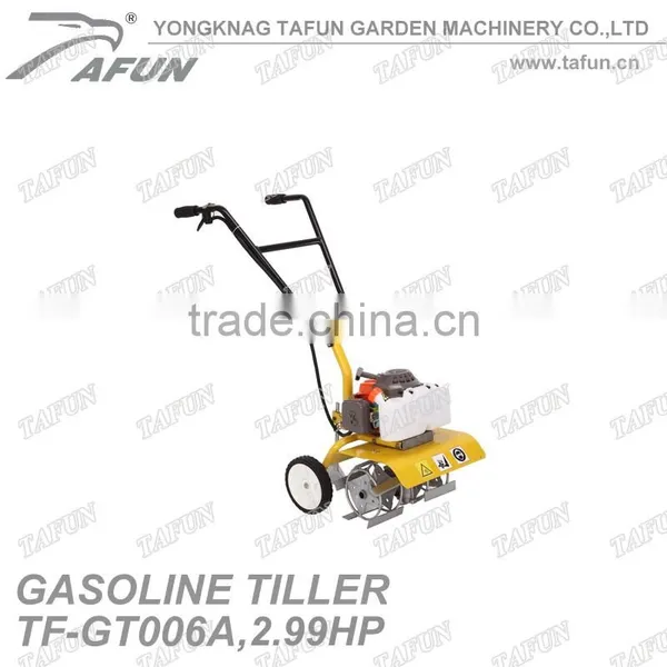 168f Gasoline Engine Hand Garden Farm Tools Mini Tiller Cultivator Rotary Sale photo-2