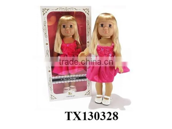 18 Inch Silicone Real Girl Christmas Doll for Kids Girl photo-2