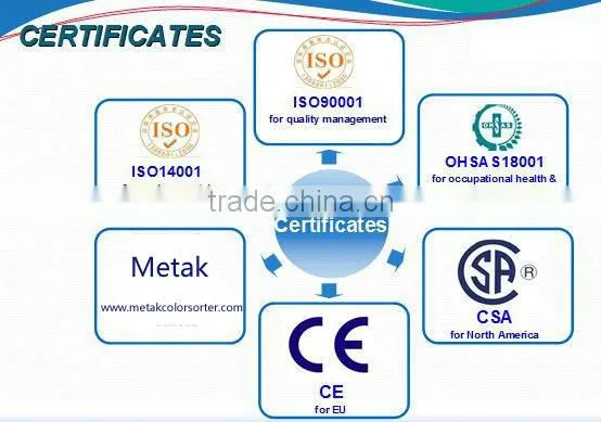 Metak CCD Belt Optical Color Sorter Machine photo-6