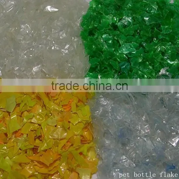 Factory Price Cold and Hot Washed Clear Pet Bottle Flake Plastic Scrap photo-2