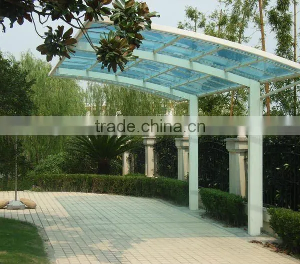 Good Transparency Prefabricated Car Shed/canopy/carport photo-3