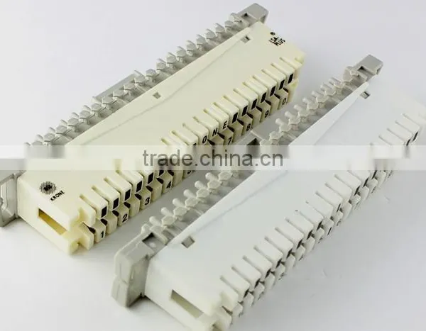 10 Pair LSA Back Mount Copper Wire Disconnection Krone Module,disconnecting Strip photo-5