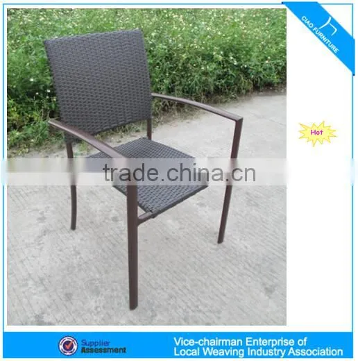 Elegant Garden Aluminum Dining Table and Rattan Chair (CF720T) photo-3
