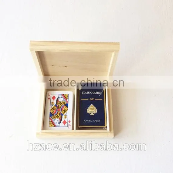 Wooden Box for Playing Cards photo-3