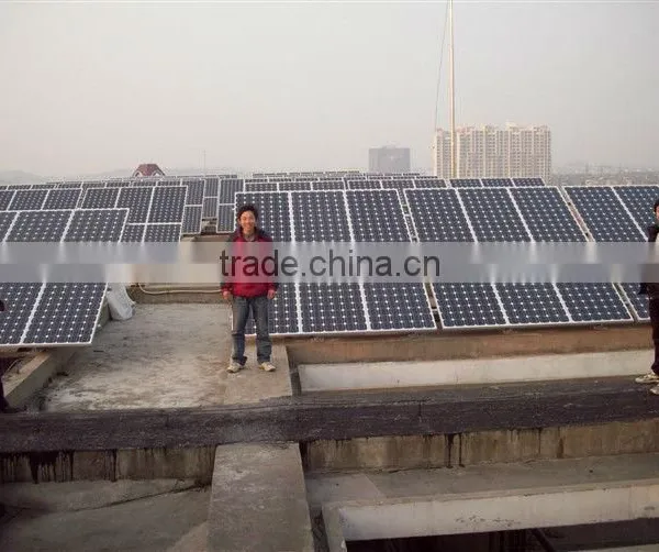 High Efficiency 3000w Solar and Wind Power Generator photo-2