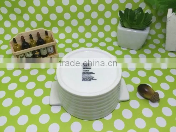 Bakeware Bowl/heat Resistant Ceramic Soup Bowl for Microwave Oven photo-4