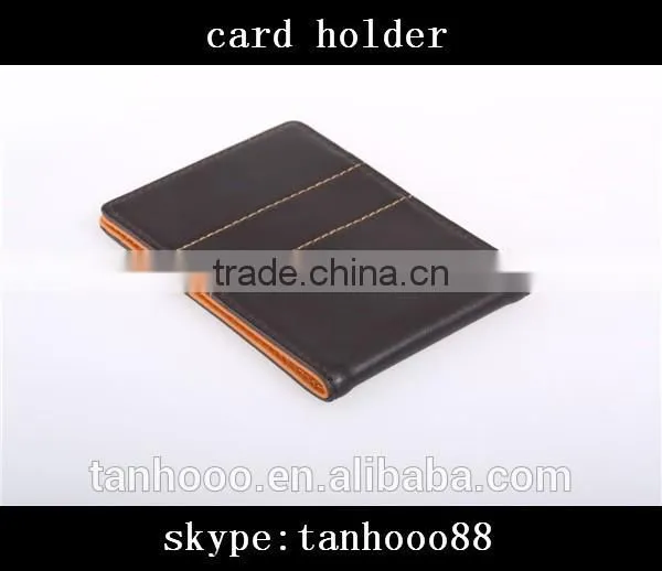 Hot Selling Leather/pu/pvc id Card Holder ,portable Passport Card Holder , Small Leather Card Holder photo-3