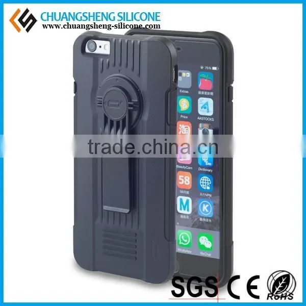 Personality Pattern Silicone + pp Phone Holder on Office Desk photo-5