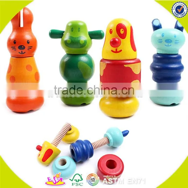 Wholesale Fashion Wood Screws Toys Popular Wood Screws Toys W03C008 photo-5