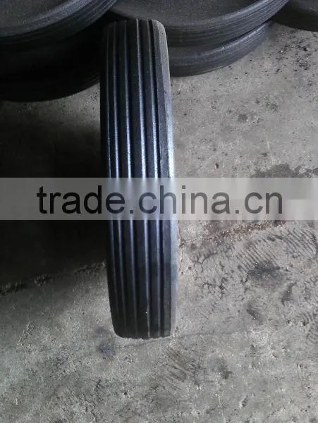 Rubber Powder Solid Wheel for Wheelbarrow Wb3800 photo-2