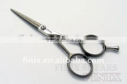 Professional Satin Finish Zinc-Alloy Grip Trimming Beard Scissors photo-5