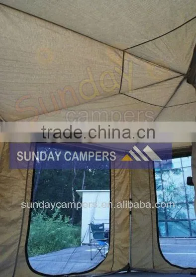 4WD Accessories Family Camping Canvas Car Awning for Sale photo-2