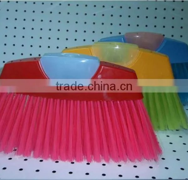 Long and Soft Bristle Plastic Rubber Broom